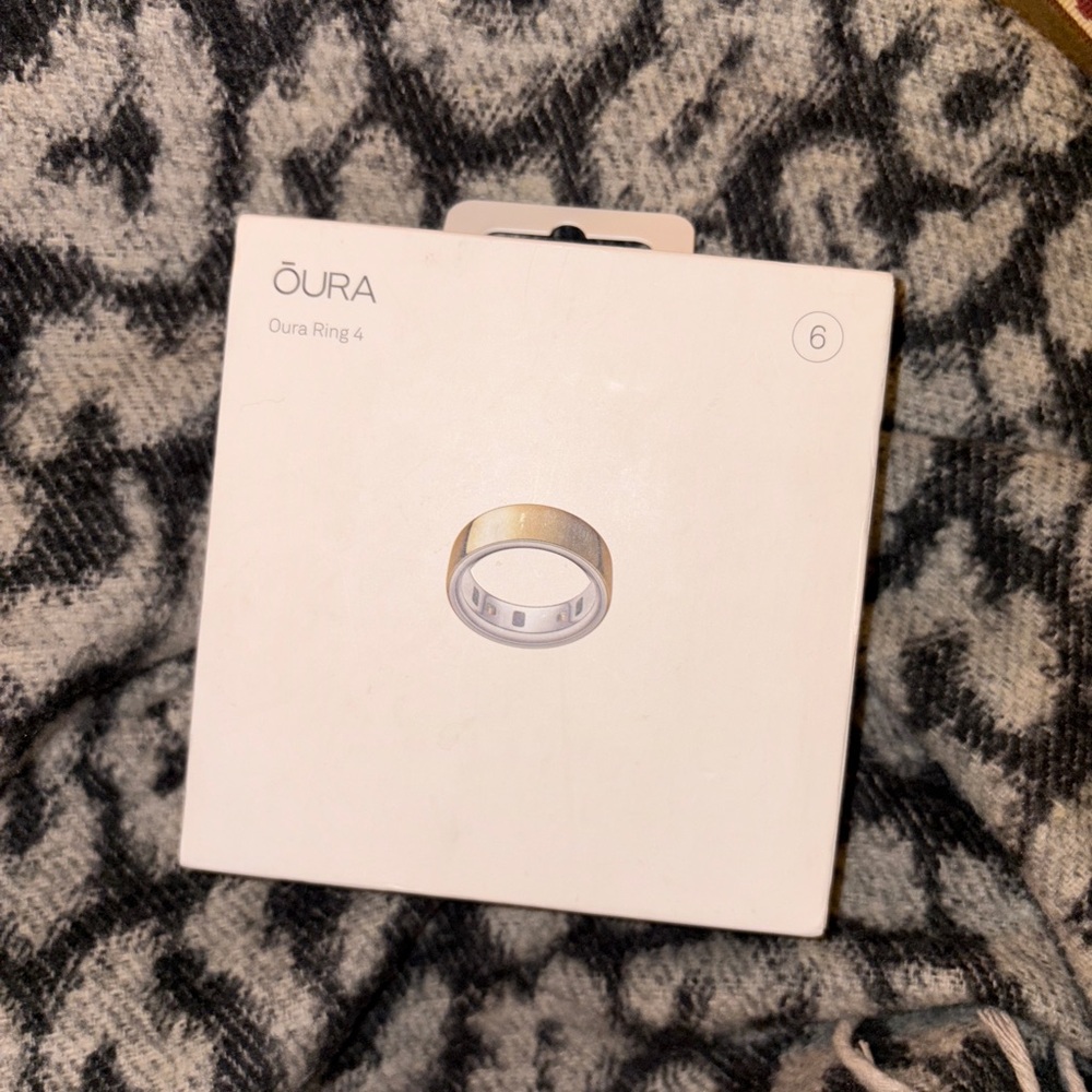 gold oura ring size 6 gen 4